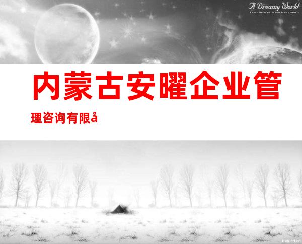 内蒙古安曜企业管理咨询有限公司