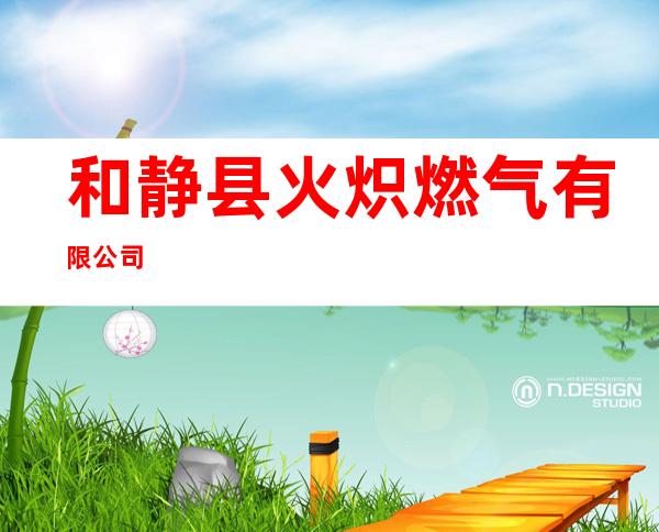 和静县火炽燃气有限公司