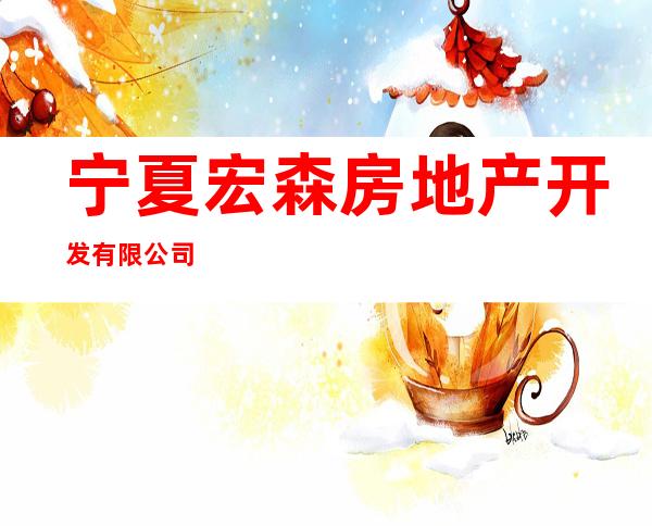 宁夏宏森房地产开发有限公司