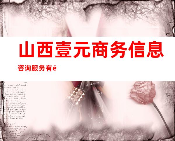 山西壹元商务信息咨询服务有限公司